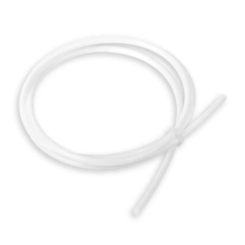 Quickun PTFE Teflon Tubing Tube, 4mm ID x 6mm OD Teflon Tube for 3.0 Filament Bowden 3D Printer, 10Ft Length