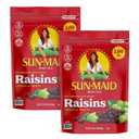 Sun-Maid California Sun-Dried Raisins - (2 Pack) 32 oz Resealable Bag - Dried Fruit Snack for Lunches, Snacks, and Natural Sweeteners (EXP 10/28/27)