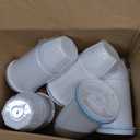 Water Filter Replacement by NUTTUTO Compatible with Zero Pitcher and Dispensers, for ZR-001, ZR-017 ZP-006 ZD-013 ZS-008, Multistage Filtration System to Reduce Lead, TDS, PFOA/PFOS, Chlorine, 6 Packs