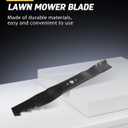 OCPTY Mulching Blades 22 inch Deck Mower Blades for Husqvarna 580244001 580244002 HU500F HU550FH HU675FE HU700F HU700L HU725AWD HU725F HU800AWD LC 356AWD LC 356V HU 700L LB 155S,1 pack