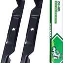 405380 532405380 Lawn Mower Blades for Husqvarna Craftsman 46 Inch Deck Medium Lift Blades Riding Mower Replacement for 594892801 532403107 YTH22V46 CMXGZAM110147 PP21011 2Pack
