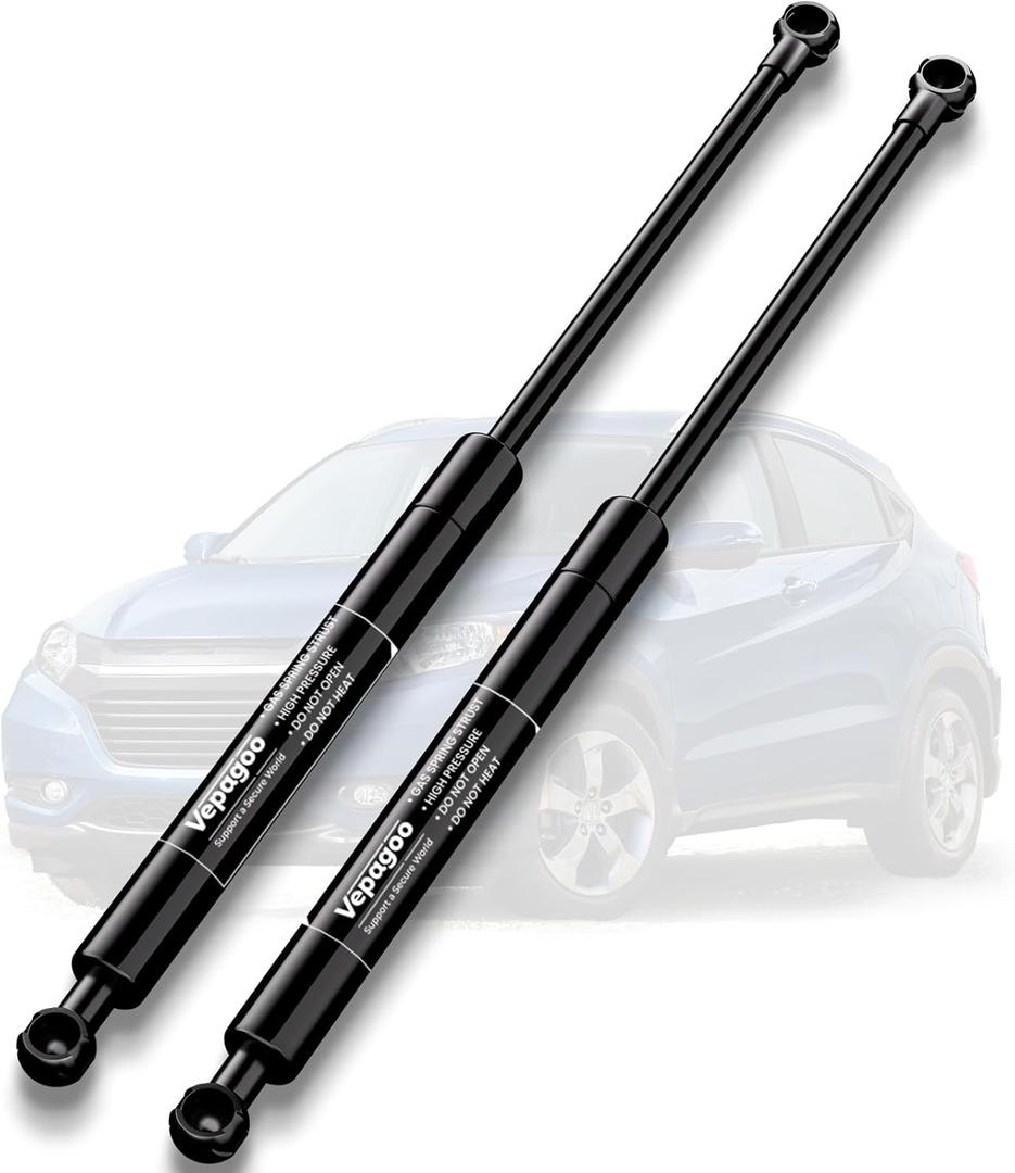 Vepagoo PM3739 Rear Hatch Struts Compatible with 2016 2017 2018 Honda HR-V Shocks Liftgate Supports Sport Utility 4-Door Liftgate Gas Springs, Replace 055236