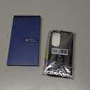 for Samsung Galaxy S25 Plus/S24 Plus Case with Screen Protector+Camera Lens Protector,Heavy Duty Shockproof Full Body Protective Cover Built in Rotatable Metal Ring Holder Kickstand,2025 Black Matte