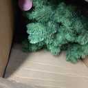 National Tree Company 7.5ft Pre-Lit Dunhill Fir Artificial Christmas Tree
700 LED Lights, 10 Light Functions, 2,514 Tips, Foot Pedal, Includes Stand, Green