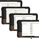 AT-A-GLANCE Simulated Leather Undated Starter Set, 43184 DAY-TIMER, Desk Size, Distressed Brown (031-0140-04)