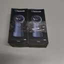 2 x Handheld Fan, Portable Turbo Fan, Mini Small Pocket Fan with 5 Speeds Perfect for Camping, and Outdoor Activities. Rechargeable 3000mAh Battery and Digital Display, Ideal Gift, Travel Essentials