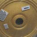 Ekena Millwork CM24DIPGS Diane Ceiling Medallion, 24"OD x 3 5/8"ID x 1 1/4"P (Fits Canopies up to 6 1/4"), Hand-Painted Pharaohs Gold
