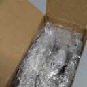 Hillban 10 Pcs Stainless Steel Cat Bowls for Food and Water, 7oz Non-Slip Small Pet Bowls with Removable Rubber Base for Cats Small Dogs Stackable Feeding