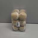 12 Pcs Boho Christmas Balls Ornament, 2.36 Inch Lace Burlap Farmhouse Jute Rope Hanging Balls, Burlap Neutral Rustic Decorations Balls for Home Xmas Tree Wreath Garland Wedding Home