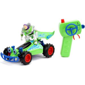 Jada Toys Jada Disney Pixar Toy Story 4 Turbo Buggy W/Buzz Lightyear Radio Control Vehicle, 2.4 Ghz, 1: 24, Multi