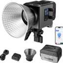 SMALLRIG RC 220D Pro 220W COB Video Light, Daylight Continuous Output Light 5600K, CRI 95+, Modular Body Design Bowens Mount Light, Support 3 Power Supply Methods, App Control for Photography