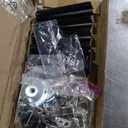 Sweetcrispy TV Stand for 55 60 inch TV, Modern Mid Century Entertainment Center with Storage, Media Console Table 2 Cabinet, Soft Hinge, Handle Door, Wooden Living Room, Office Furniture, Black (53.54 x 15.75 x 18.9 inches)