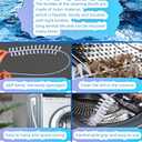 2 x Washing Machine Cleaning Brush, Washing Machine Brush Washing Machine Cleaner Front Load Washer Cleaner Brush Load Washer Cleaner Drum Washing Machine Brush Washing Machine Cleaning Tools 4pcs