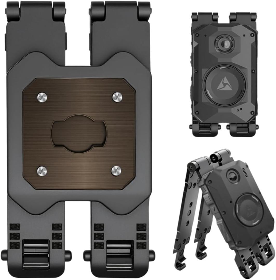 MOLLE Camera Mount for Axon Body 2/3/4, Anti-Wobble Holder