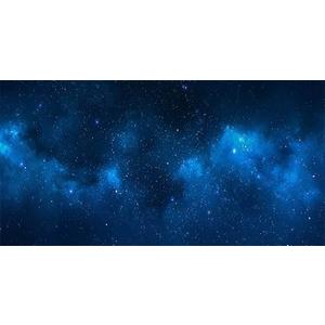 36X18IN Starry Aquarium Background, Art Starry Fish Tank Decorations Background, with 8 EVA Double-Sided Tape