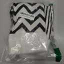 Real Spring 4 Pcs Christmas Stockings Black and White Christmas Stockings with Plush Cuff Classic Fireplace Hanging Ornament Family Holiday Party Decoration (Stripes and Dots)