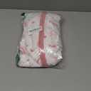 Baby Sleep Sack 6-12 Months, Long Sleeve Baby Wearable Blanket 0.5 Tog with Mittens, 2-Way Zipper Infant Cotton Sleeping Sack for Boy and Girl Pink Rainbow 2 Pack (Medium)