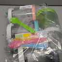 4 Pack Creami Swirl Pints & Lids for Ninja, Compatible with NC700 Series Ninja Swirl Ice Cream & Soft Serve Makers, with 4 Spoons & 64 Writable Labels, BPA-Free & Dishwasher Safe, Assorted Colors