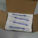 50 Pcs 1ml Syringes with Caps Oral Dispenser Individually Sterile Warpped for Medicine Dropper, Colostrum Collect Feeding Pets, Liquid