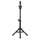 AliLeader 25 Inch Wig Head Stand Adjustable Mannequin Head Stand Wig Stand Tripod with Head Adjustable Wig Tripod Stand for Training Heads and Canvas Block Head