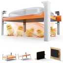 Smart Chicken Coop Heater, 200 Watts Chick Brooder Heating Plate Built-in Adaptive Temperature Sensor, Chicken Brooder Heater, Adaptable to Timer and Temp Controllers,UL-Compliant