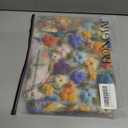 RONGTAI Girls 3D Dress for Girls Printed Short Sleeves Casual Summer Dresses with Pockets for 4-15Y Kids Outfits (Flower-02)