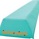 Balance Beam Portable Gymnastics Beam, Gymnastics Equipment for Home with Anti-Slip Base, Lightweight/Extra Firm, Holds Up to 200lbs, Toddler to Adult Age