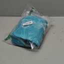 Turquoise Hanging Toiletry Bag for Women & Men Travel Cosmetic Bag with Hook Family Makeup Organizer, Size 8.5x7.5
