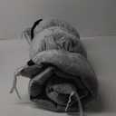 REDCAMP Folding Cot Pads for Sleeping Extra Thick, Soft Comfortable Velvet & Corduroy Cotton Camping Cot Mattress Pad for Backpacking Hiking, Black Blue Brown Grey 75x30 inches