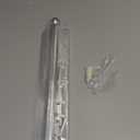 BaiNong Valet Rod for Closet Pull Out 12IN with 8 Hooks,Adhesive Silver Closet Valet Rod Slide Out