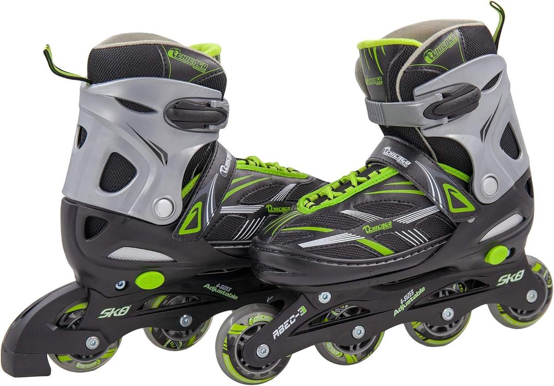CHICAGO Skates Inline Skates Kids Adjustable Skates, Large