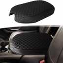 Center Console Armrest Cover for Nissan Titan 2016-2024 Black