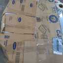 Flash Furniture Scarborough 5' Round Plastic Folding Table with Carrying Handle, Plastic Foldable Table for Indoor/Outdoor Events, White