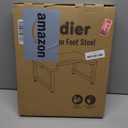 9 Inch Height Bathroom Toilet Stool, Versatile Stool for Adults, Seniors & Children,Portable Poop Stool for Bathroom Withstands up to 330 lbs, Black