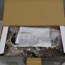 2 Pack Outdoor Solar Hanging Lantern Lights Metal LED Decorative Lamp for Garden Patio Courtyard Lawn and Table with Hollowed-Out Design (Bronze)