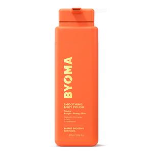 BYOMA Smoothing Body Polish - For Breakouts & Textured Skin - Exfoliating Body Scrub with PHA & Panthenol - Restores Skin Barrier & Soothes Inflammation - 10.14 fl oz