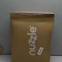 Nuzzle Pillows Standard Size Set of 2 Cooling Adjustable Pillows for Side Sleepers, Luxury Hotel Collection Bed Pillows  Best Adjust Height Soft Firm Pillows for Back, Stomach and Side Sleepers (White)