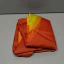 Pumpkin Door Cover Halloween Large Pumpkin Face Banner Front Door Archway Horror Hanging Sign for Outside Wall Porch Yard Decorations 113 x 94 Inch