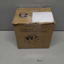 Signstek Heat Powered Wood Stove Fan, Magnetically Flue Pipe Mounted 6 Blades Fan, Non Electric, Silent Thermal Hot Airflow for Gas Pellet Wood Burner Tent Stove Accessories