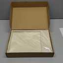 Large Velvet Jewelry Tray 2 Pack Stackable Jewelry Display Drawer Inserts Trays Organizer for Earring Bracelet Necklace Ring (Beige, 16 Grids)