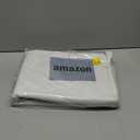 ANRODUO Ivory White 100% Blackout Linen Curtains 96 Inch Length 2 Panels, Back Tab/Rod Pocket Blackout Curtains Full Black Out Thermal Curtain for Summer Heat, Farmhouse Room Darkening Curtain Bedroom