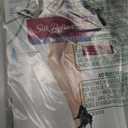 Hanes Silk Reflections Pantyhose Silky Sheer- Control Top- Reinforced Toe (Barely Black)