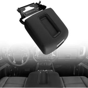 for Chevy Silverado Center Console Lid - Center Console Lid Replacement for Chevy Silverado/Suburban Center Console Armrest Lid for Tahoe/GMC Sierra/Yukon Replace# 0227083AA