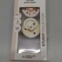 BIBS Studio Soother 2-Pack, BPA Free Dummy Pacifier, Round Nipple. Natural Rubber Latex, Made in Denmark, Size 1 (0-6 Months), Ivory/Petal