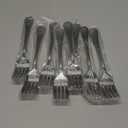 8-Piece 6.7 Inch Salad Forks Set,Durable Dishwasher Safe Stainless Steel Dessert Forks,Silverware Fork,Flatware Fork For Home Kitchen