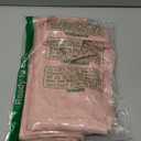 Lecloud Leia Jacquard Textured Blush Sheer Kitchen Curtains 36 Inch Length 2 Packs, Airy & Breathable Clip Leaf Living Room/Dining Room/Cafe/Bedroom Voile Pink Curtain & Drapes with Dual Rod Pockets,