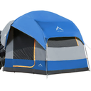 SUV Tent for Camping, Waterproof PU3000mm Spacious Double Layer Design for 5-8 Person, Includes Rainfly and Storage Bag, 8FT L x 8FT W x 7.2FT H