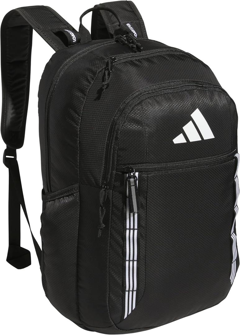 adidas Excel 7 School Backpack for Laptop, Gym and Travel, 34L, OSFA