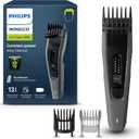 Philips Norelco Hair Clipper 3000 Series, Hair and Beard Trimmer, Trim-and-Flow Technology, DualCut Technology, DuraPower, 13 Length Settings, 45 Min. Runtime, Zero Maintenance, Model HC3525/40 (Gray & Black)