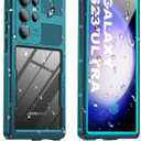 For Samsung Galaxy S23 Ultra Waterproof Case, IP68 Water Proof Built-in Screen Protector, Magnetic Heavy Duty Military Grade Rugged Phone Case for S 23 Ultra 6.8", Teal